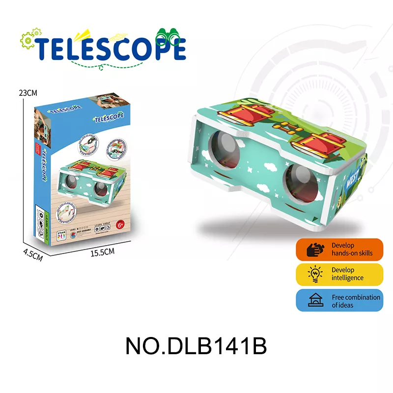 DLB141B DIY 3D Puzzle Science Experiment KitTelescope EPS Foam Board