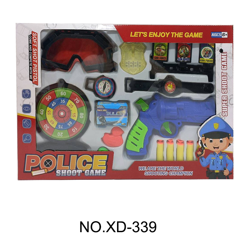 Soft bullet gun toy