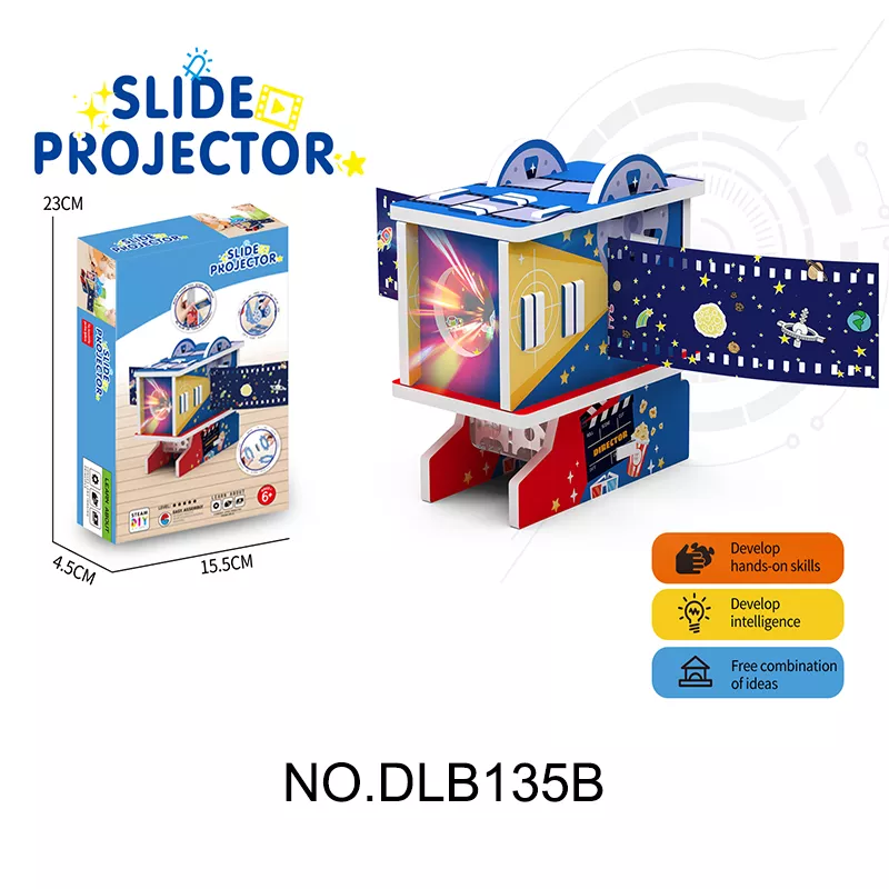 DLB135B DIY 3D Puzzle Science Experiment KitProjector EPS Foam Board
2×1.5V AA (Batteries not included)